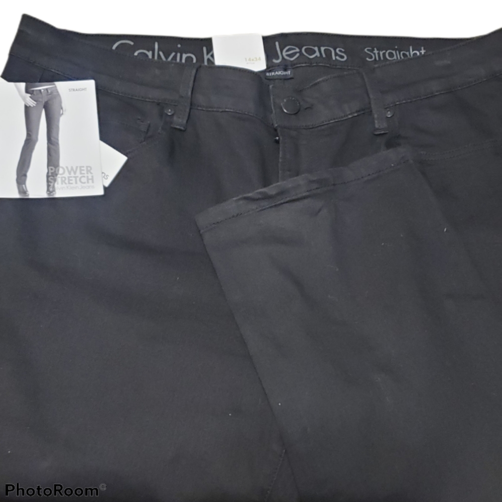 Calvin Klein Power Stretch straight leg